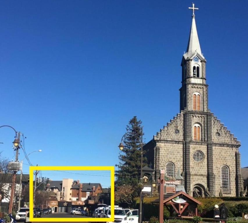 Apartamento No Centro De Gramado - Solar Da Encosta Exteriör bild