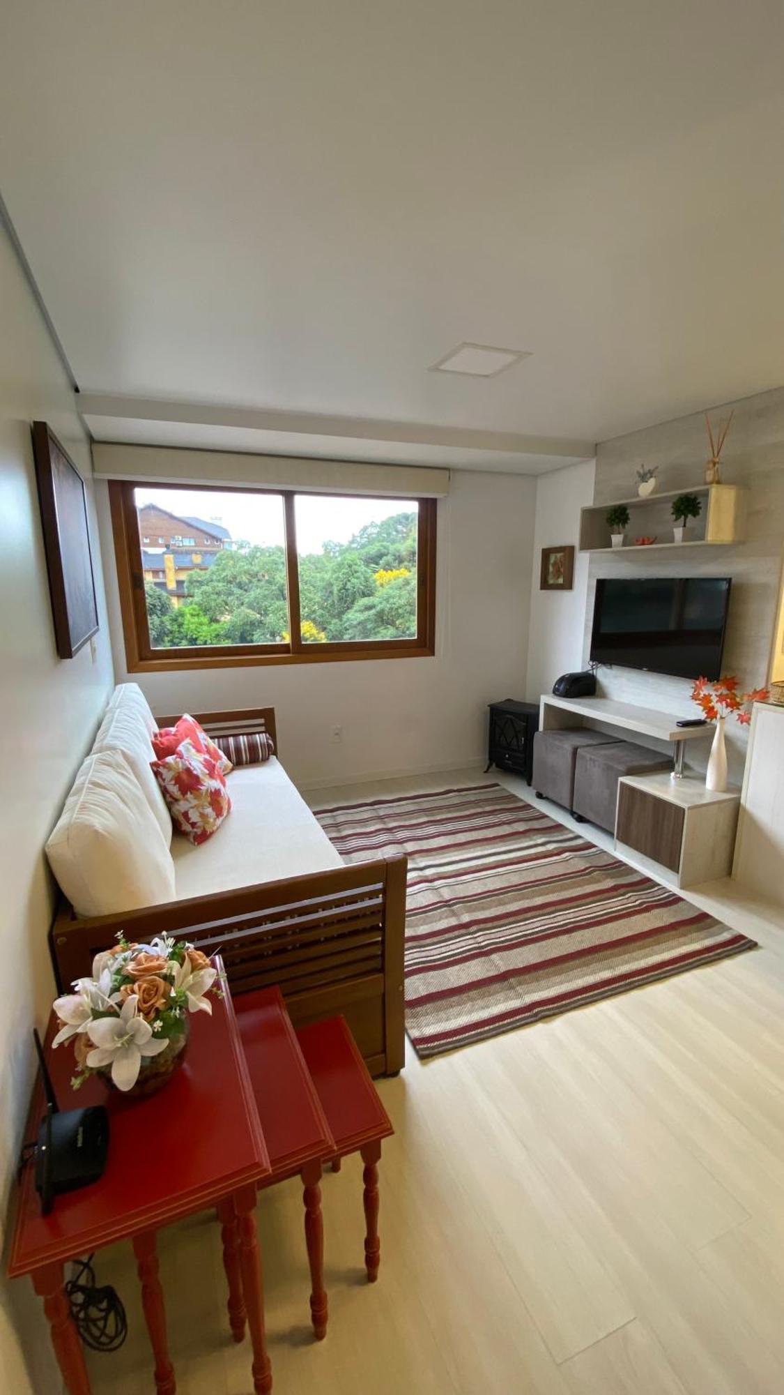 Apartamento No Centro De Gramado - Solar Da Encosta Exteriör bild